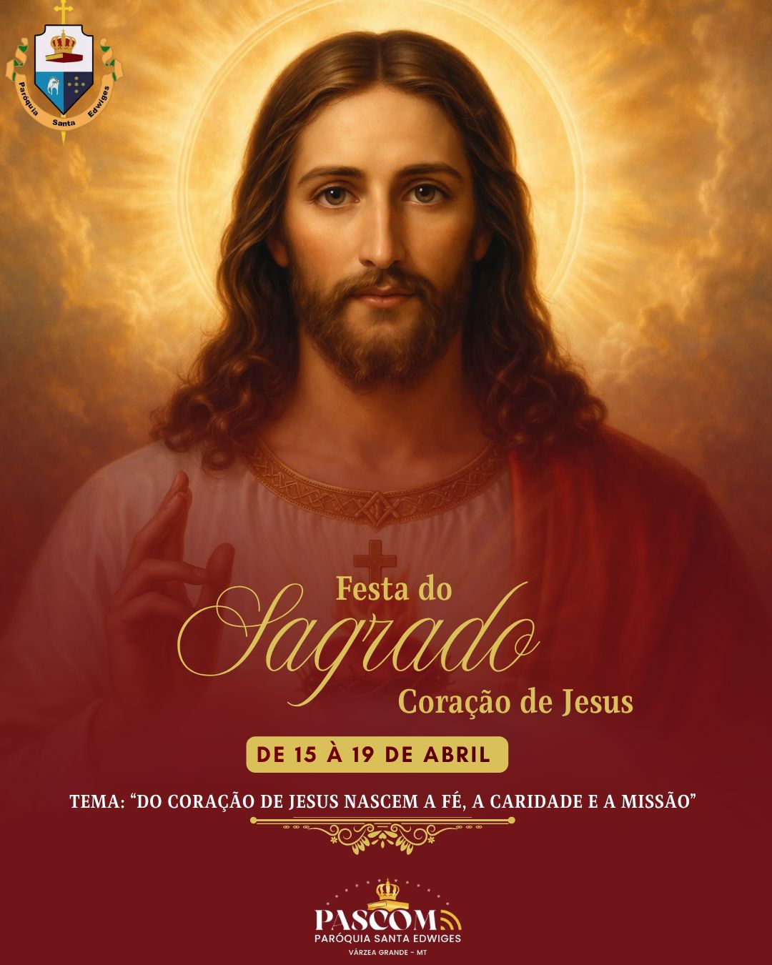 Fé, Tradição e Comunidade: Festa do Sagrado Coração de Jesus movimenta Várzea Grande