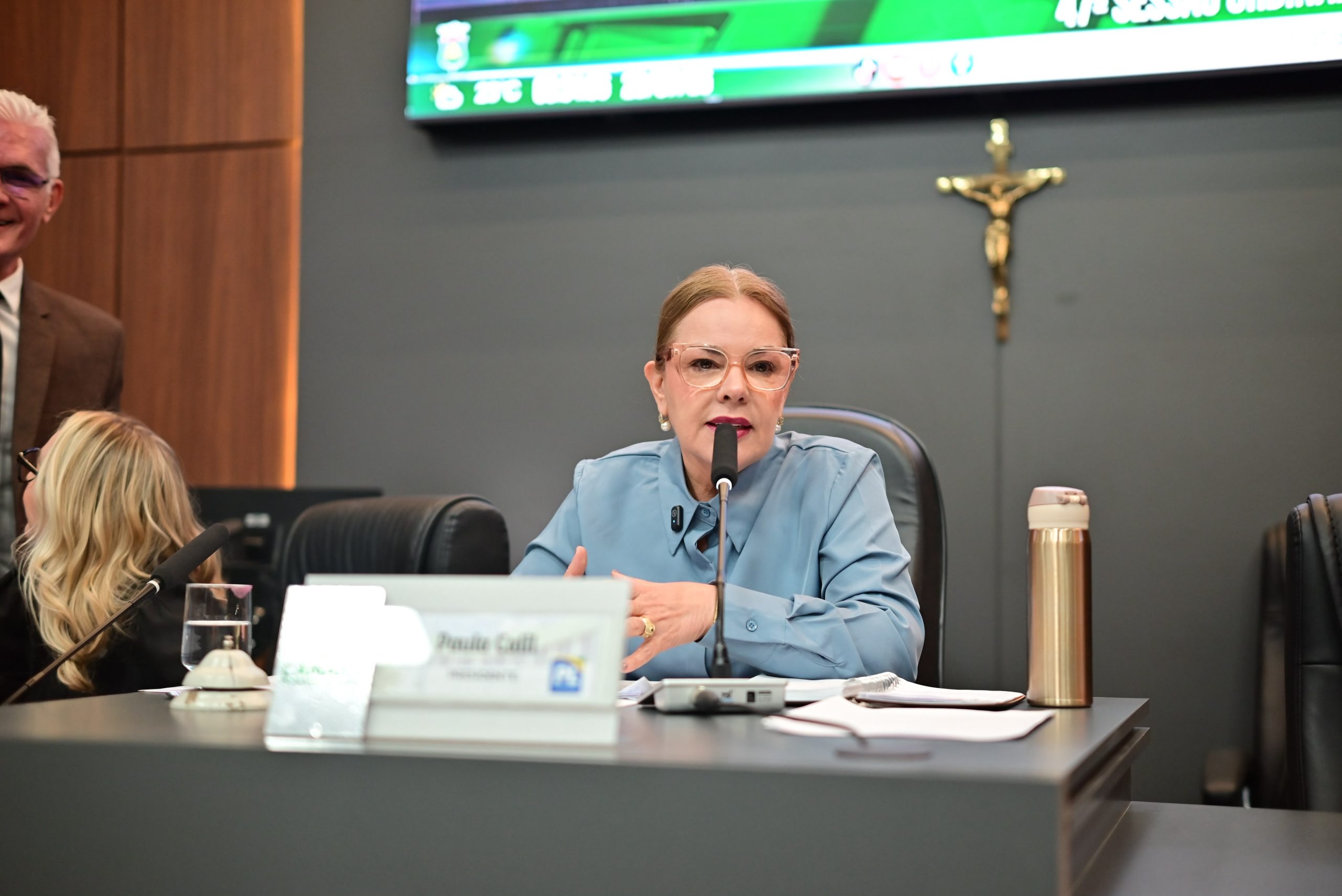 Paula Calil diz que Câmara ainda não recebeu comunicação oficial sobre caso envolvendo servidoras da Procuradoria da Mulher